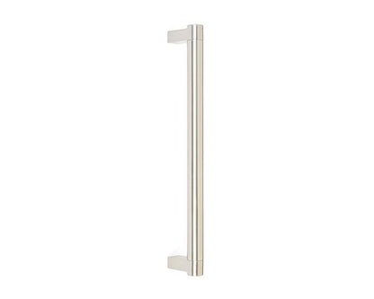 Emtek - Back to Back, Select Appliance Pull 18 Inch C-C, Rectangular Stem, Smooth Bar