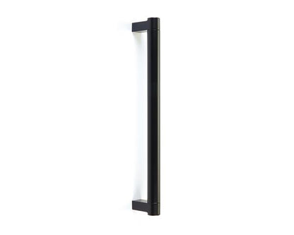 Emtek - Back to Back, Select Appliance Pull 18 Inch C-C, Rectangular Stem, Smooth Bar