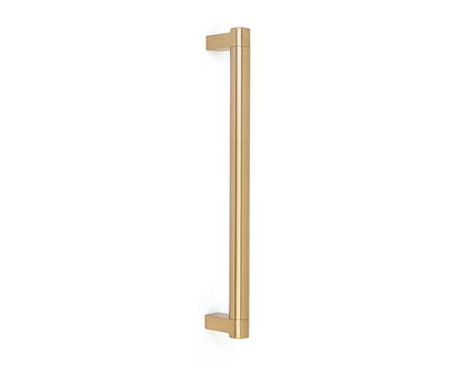 Emtek - Back to Back, Select Appliance Pull 18 Inch C-C, Rectangular Stem, Smooth Bar