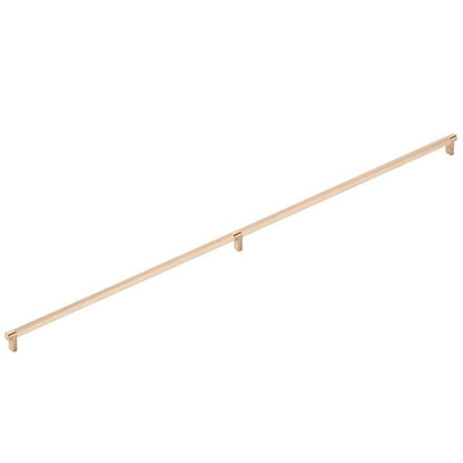 Emtek - Select Appliance Pull 36 Inch C-C, Rectangular Stem, Knurled Bar