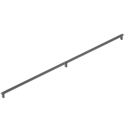 Emtek - Select Appliance Pull 36 Inch C-C, Rectangular Stem, Knurled Bar