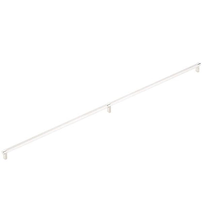 Emtek - Select Appliance Pull 36 Inch C-C, Rectangular Stem, Knurled Bar