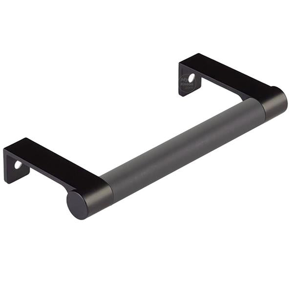 Emtek - Select Cabinet Edge Pull 4-1/4 Inch c-c, Round Edge Stem, Smooth Bar