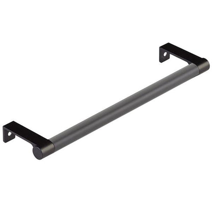 Emtek - Select Cabinet Edge Pull 8-1/4 Inch c-c, Round Edge Stem, Smooth Bar