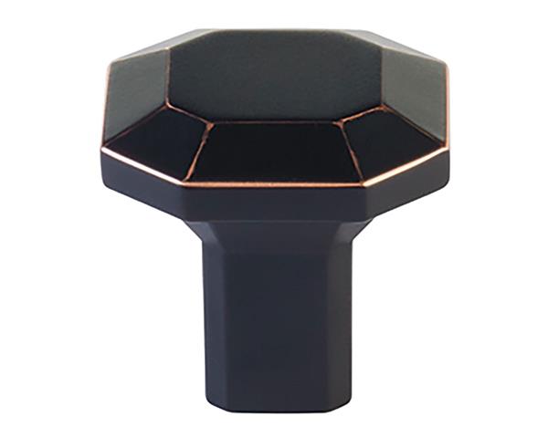 Emtek - Riviera, Square Cabinet Knob 1-1/4 Inch