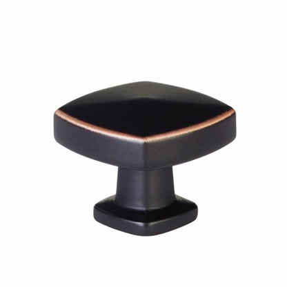 Emtek - Kenter Cabinet Knob 1-1/4 Inch Soft Square