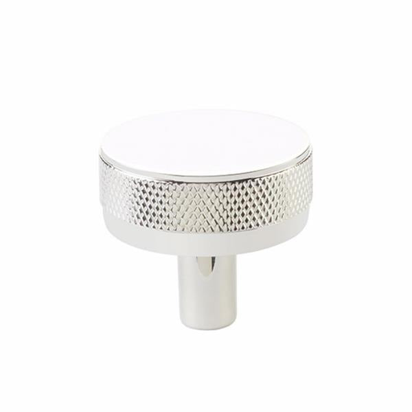 Emtek - Select Cabinet Knob 1-1/4 Inch, Conical Stem, Knurled Knob