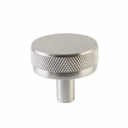 Emtek - Select Cabinet Knob 1-1/4 Inch, Conical Stem, Knurled Knob