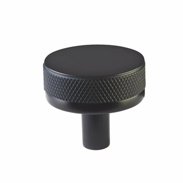 Emtek - Select Cabinet Knob 1-1/4 Inch, Conical Stem, Knurled Knob