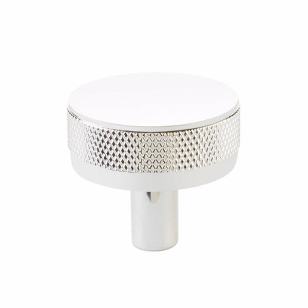 Emtek - Select Cabinet Knob 1-1/4 Inch, Conical Stem, Knurled Knob