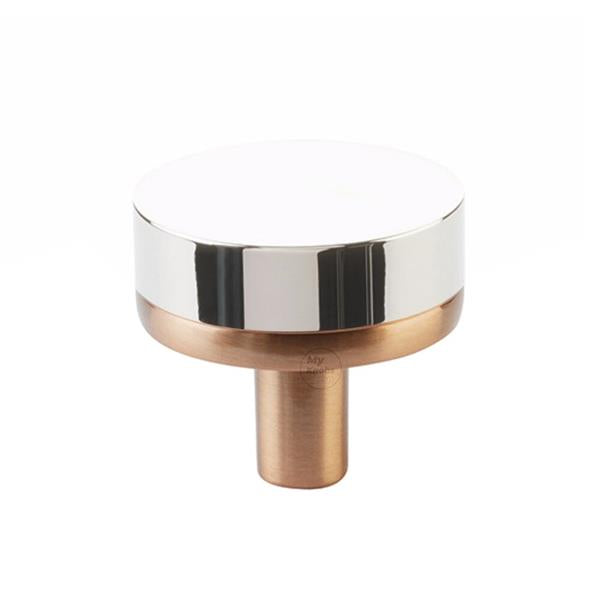 Emtek - Select Cabinet Knob 1-1/4 Inch, Conical Stem, Smooth Knob
