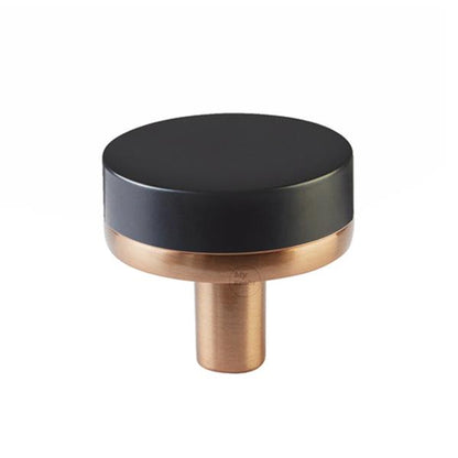Emtek - Select Cabinet Knob 1-1/4 Inch, Conical Stem, Smooth Knob