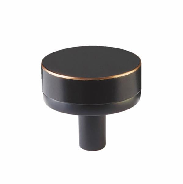 Emtek - Select Cabinet Knob 1-1/4 Inch, Conical Stem, Smooth Knob