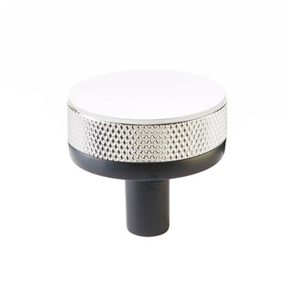 Emtek - Select Cabinet Knob 1-1/4 Inch, Conical Stem, Knurled Knob