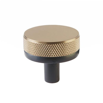 Emtek - Select Cabinet Knob 1-1/4 Inch, Conical Stem, Knurled Knob