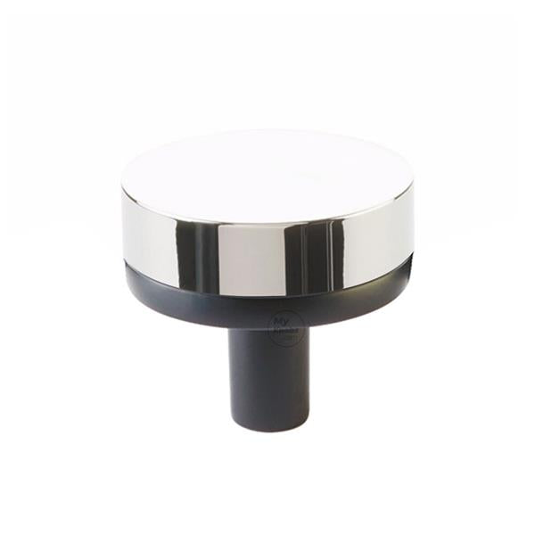 Emtek - Select Cabinet Knob 1-1/4 Inch, Conical Stem, Smooth Knob