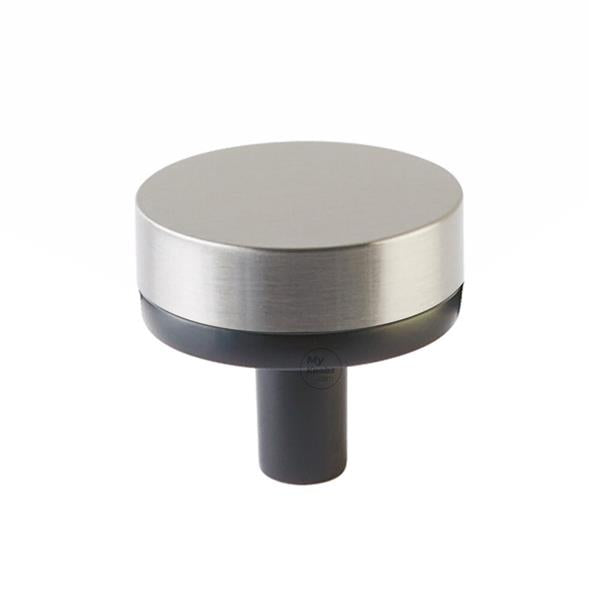 Emtek - Select Cabinet Knob 1-1/4 Inch, Conical Stem, Smooth Knob