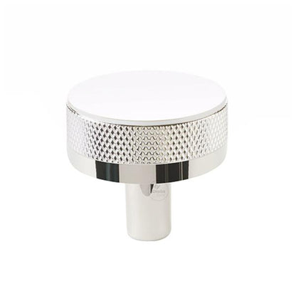 Emtek - Select Cabinet Knob 1-1/4 Inch, Conical Stem, Knurled Knob