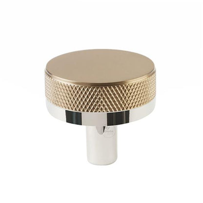 Emtek - Select Cabinet Knob 1-1/4 Inch, Conical Stem, Knurled Knob