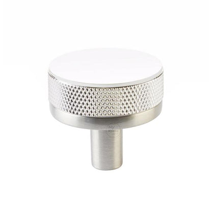 Emtek - Select Cabinet Knob 1-1/4 Inch, Conical Stem, Knurled Knob