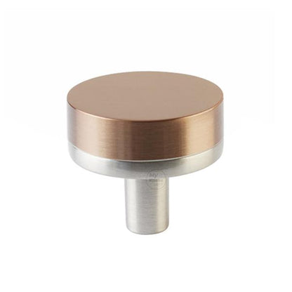 Emtek - Select Cabinet Knob 1-1/4 Inch, Conical Stem, Smooth Knob