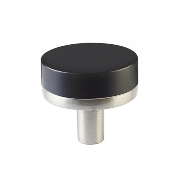 Emtek - Select Cabinet Knob 1-1/4 Inch, Conical Stem, Smooth Knob