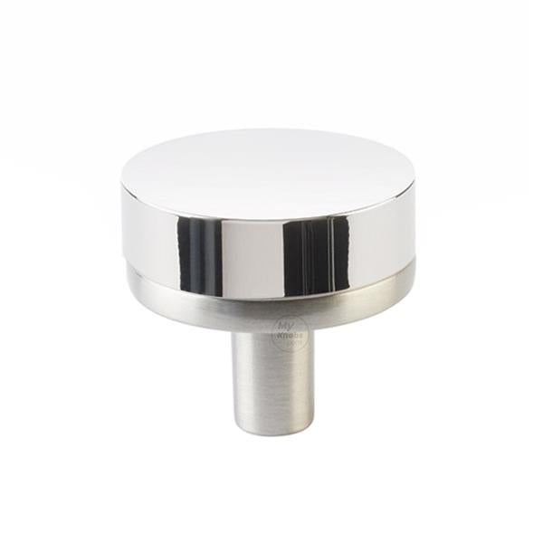 Emtek - Select Cabinet Knob 1-1/4 Inch, Conical Stem, Smooth Knob