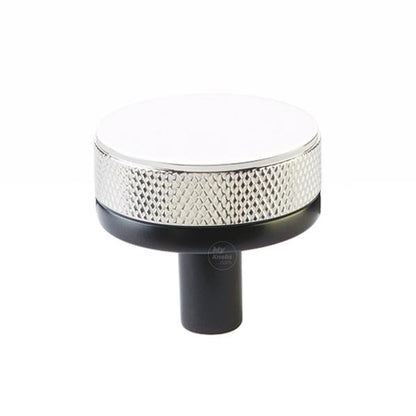 Emtek - Select Cabinet Knob 1-1/4 Inch, Conical Stem, Knurled Knob