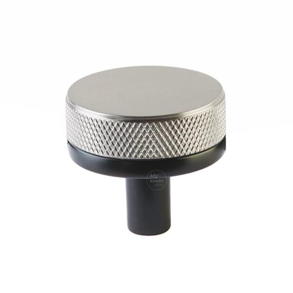 Emtek - Select Cabinet Knob 1-1/4 Inch, Conical Stem, Knurled Knob