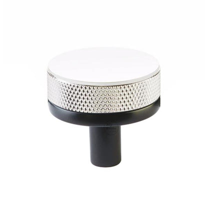 Emtek - Select Cabinet Knob 1-1/4 Inch, Conical Stem, Knurled Knob