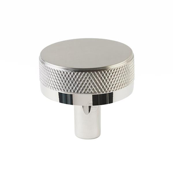 Emtek - Select Cabinet Knob 1-1/4 Inch, Conical Stem, Knurled Knob