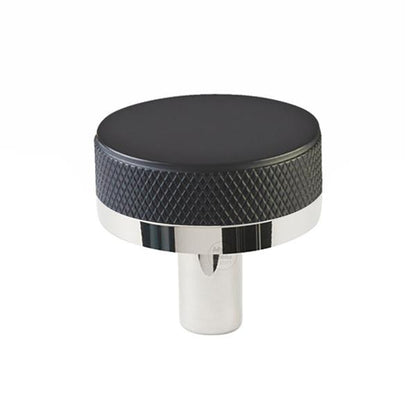 Emtek - Select Cabinet Knob 1-1/4 Inch, Conical Stem, Knurled Knob