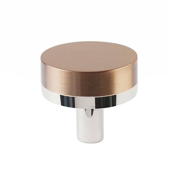 Emtek - Select Cabinet Knob 1-1/4 Inch, Conical Stem, Smooth Knob