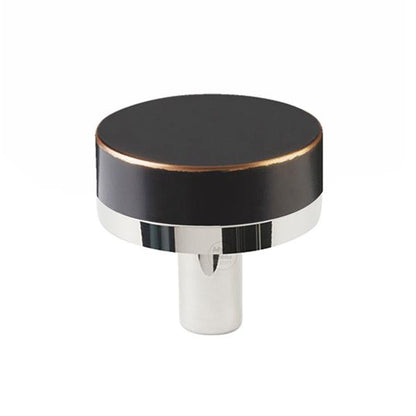 Emtek - Select Cabinet Knob 1-1/4 Inch, Conical Stem, Smooth Knob