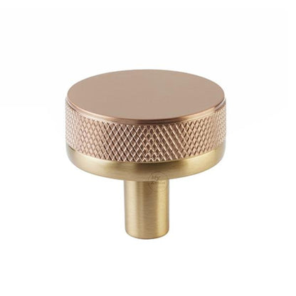 Emtek - Select Cabinet Knob 1-1/4 Inch, Conical Stem, Knurled Knob