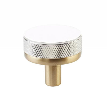 Emtek - Select Cabinet Knob 1-1/4 Inch, Conical Stem, Knurled Knob