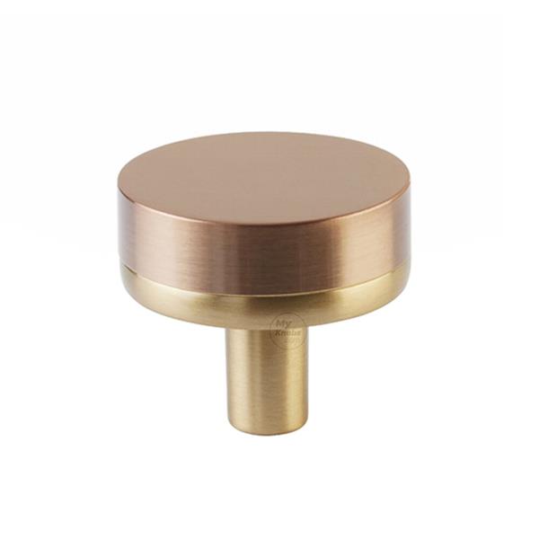 Emtek - Select Cabinet Knob 1-1/4 Inch, Conical Stem, Smooth Knob