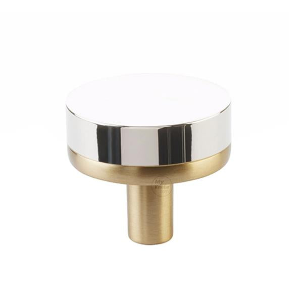 Emtek - Select Cabinet Knob 1-1/4 Inch, Conical Stem, Smooth Knob