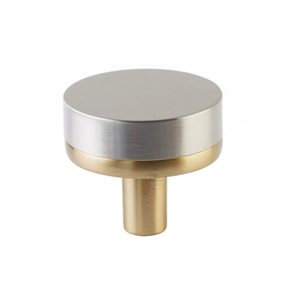 Emtek - Select Cabinet Knob 1-1/4 Inch, Conical Stem, Smooth Knob