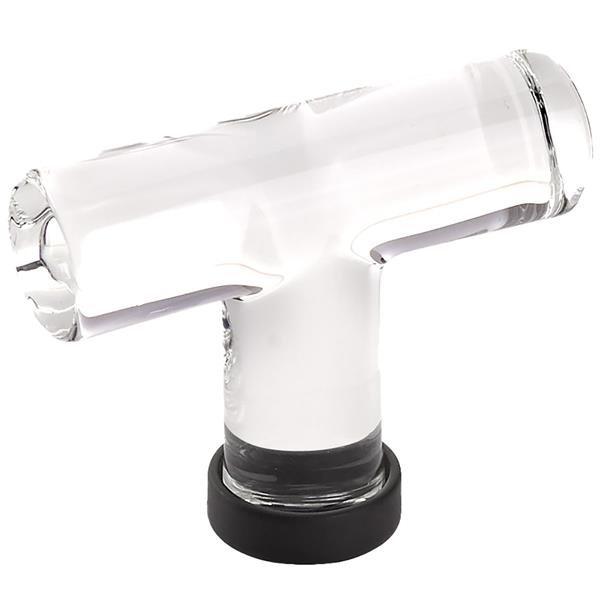 Emtek - Glass T Knob, 2-1/8 Inch