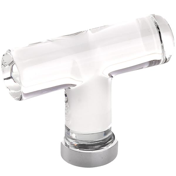 Emtek - Glass T Knob, 2-1/8 Inch