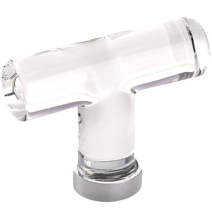 Emtek - Glass T Knob, 2-1/8 Inch