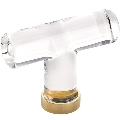 Emtek - Glass T Knob, 2-1/8 Inch