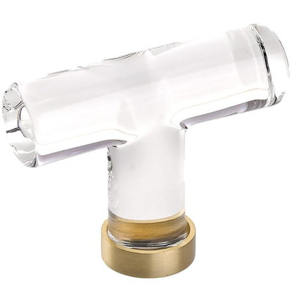 Emtek - Glass T Knob, 2-1/8 Inch