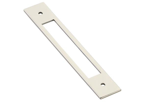 Emtek - Modern Backplate For Cabinet Pull, 5 Inch C-C