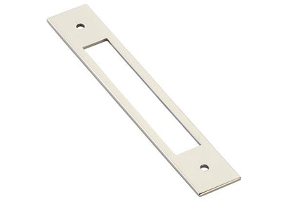Emtek - Modern Backplate For Cabinet Pull, 5 Inch C-C