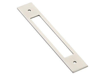 Emtek - Modern Backplate For Cabinet Pull, 5 Inch C-C