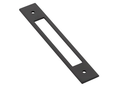 Emtek - Modern Backplate For Cabinet Pull, 5 Inch C-C