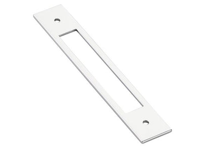 Emtek - Modern Backplate For Cabinet Pull, 5 Inch C-C