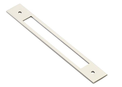 Emtek - Modern Backplate For Cabinet Pull, 6 Inch C-C